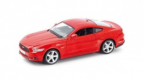 Машина металлическая RMZ City 1:32 Ford Mustang 2015 инерционная, красная (RMZ, 554029-RD)